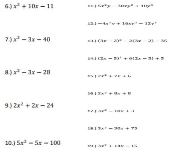 Solved 6 X210x 11 11 5x2y 30hug 40y3 12 4x2y 1 Chegg Com