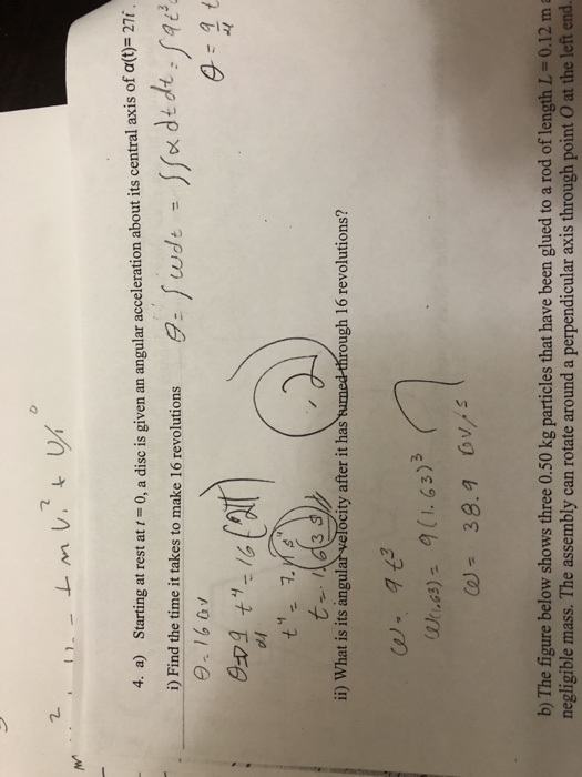 2 F A T 27 4 A Starting At Rest At R 0 A Dis Chegg Com