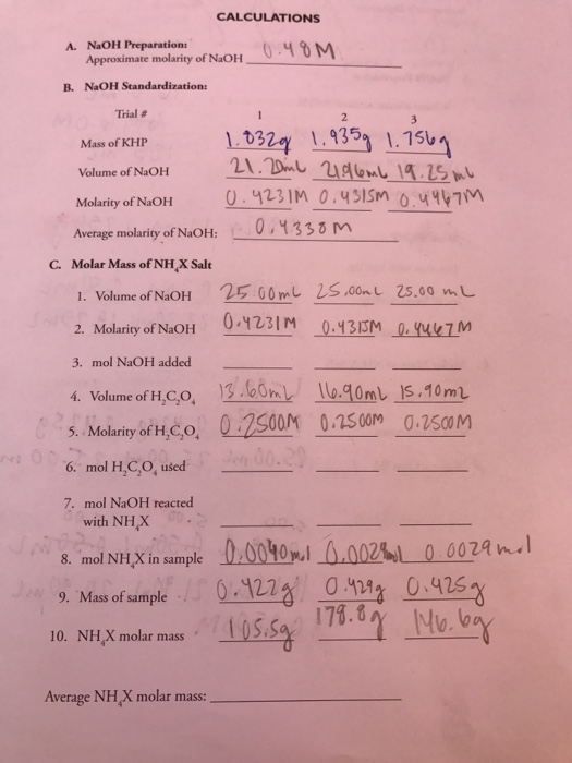 Molarity of naoh picture