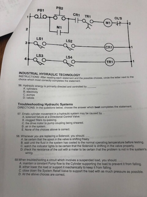 Solved Pb2 Pb1 Cr1 Tr1 Ols M1 2 Ls1 Ls2 3 Cr1 Ls3 Ls4 In - 