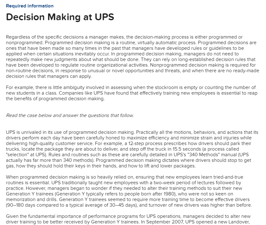 Inside look at the job training process at UPS 