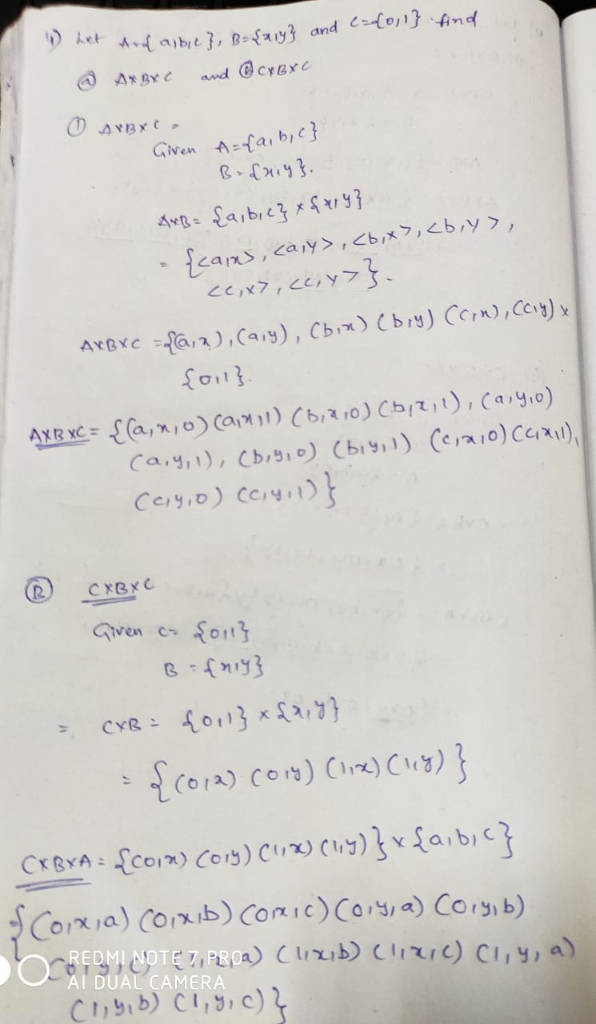 Solved Nswer Following 1 Represent Following Sets Using Roster Method X 1 X Real Number X2 1 B X Q36161439