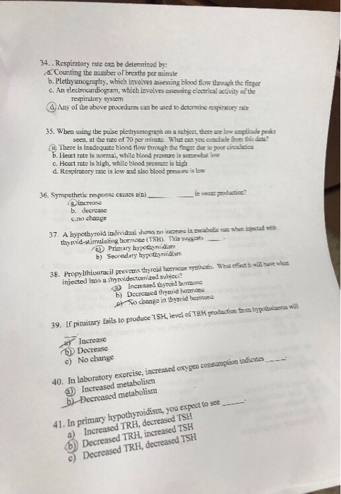 Solved 34 Respiratory Rutc Can Be Determinsd By Counti Chegg Com