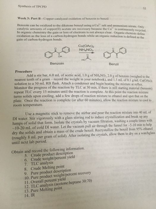 Multistep synthesis of tetraphenylcyclopentadienone essay 08 picture