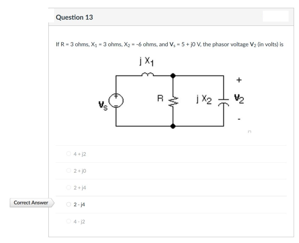 Solved Question 13 If R 3 Ohms X1 3 Ohms X2 6 Ohms And Chegg Com
