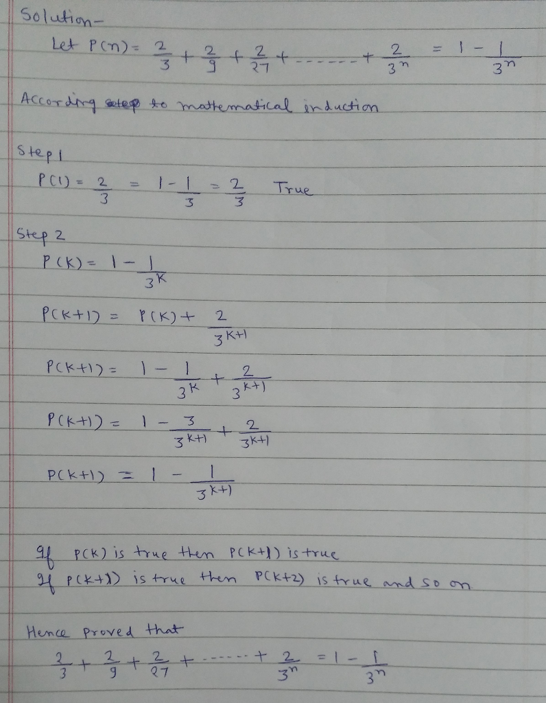 Solved Use Mathematical Induction Show 32 Whenever N Positive Integer 3 12 Q