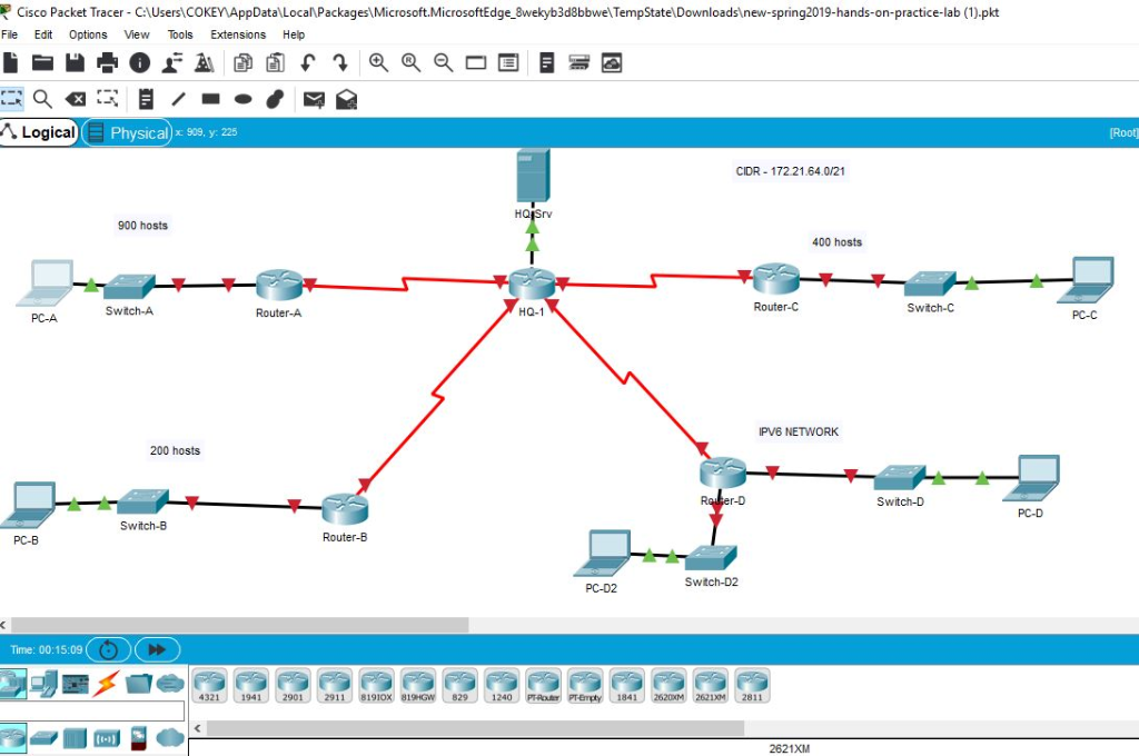cisco packet tracer labs answers