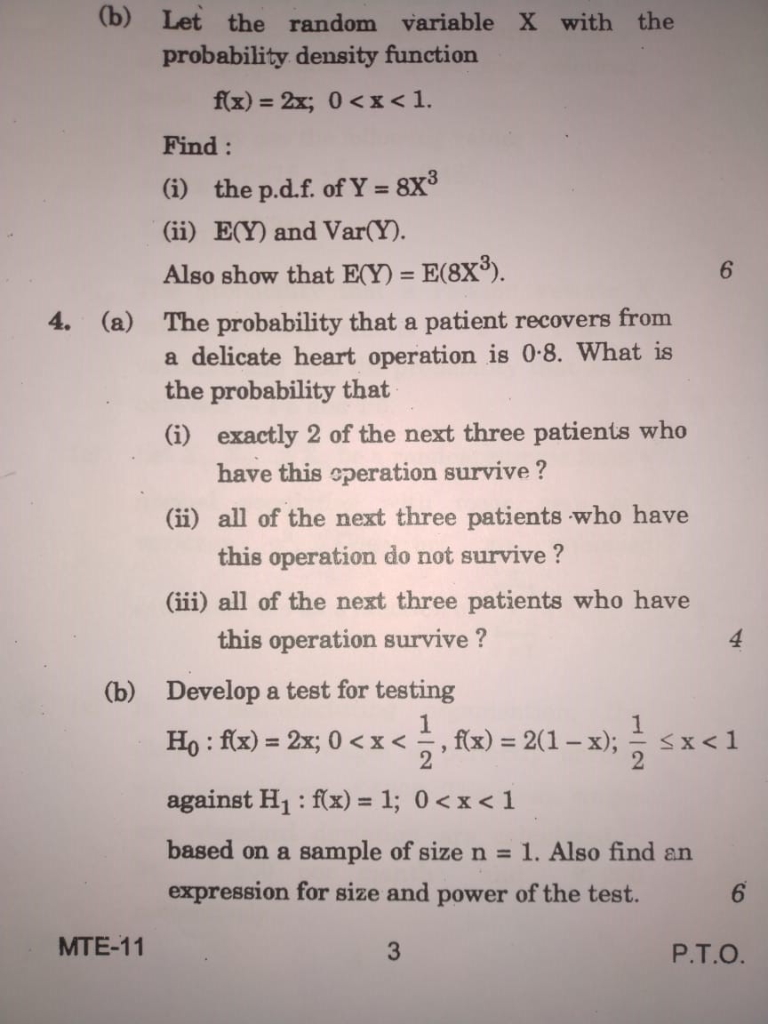 Exam All Last From Paper.I Questions Solved: ... Are Need Year