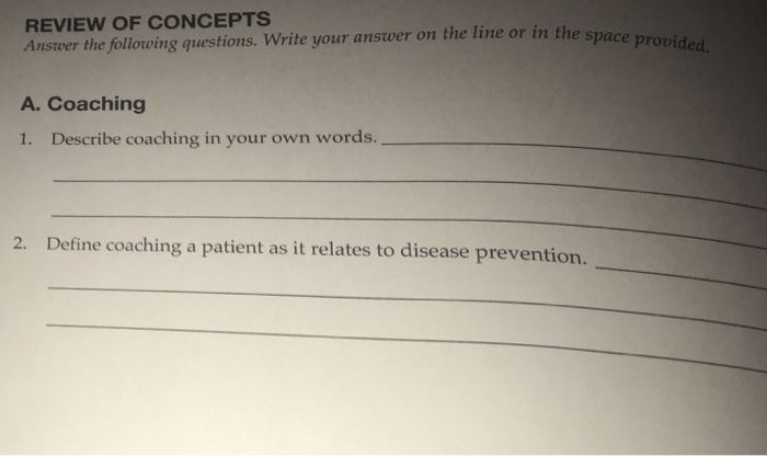 Defining Coaching a Patient for Health Maintenance: A Comprehensive Guide