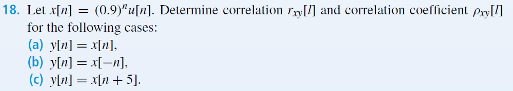 Solved Let X N 0 9 Nu N Determine Correlation Rxy L Chegg Com
