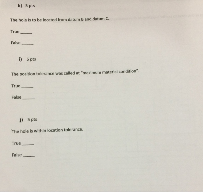 Solved For Questions F To J Refer To The Cmm Report Belo Chegg Com