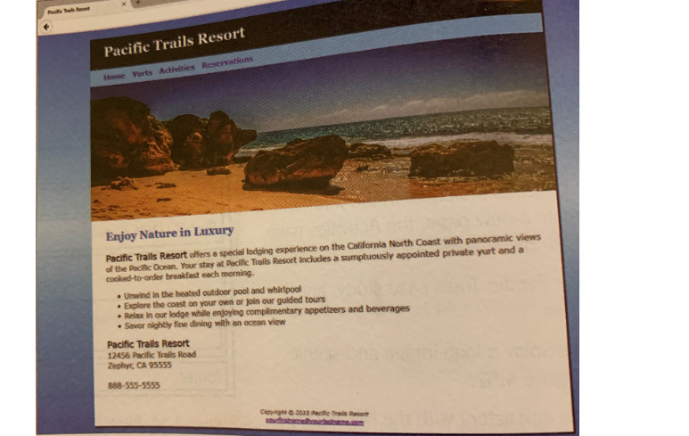 Pacific Trails Resort ations tHome Yurts Activities Reserv Enjoy Nature in Luxury Pacific Trails Resort offers a special lodg