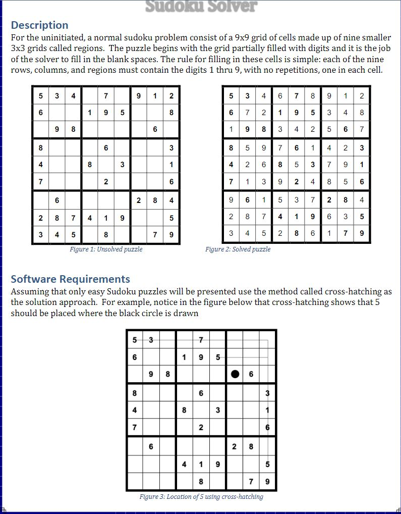 Figure 1 from A Block World Problem Based Sudoku Solver