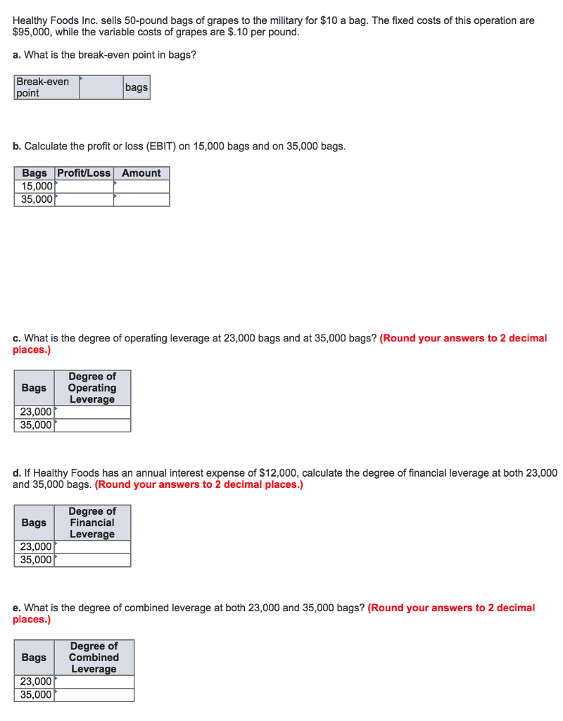 Healthy Foods Inc Sells 50 Pound Bags Of Grapes To Chegg 