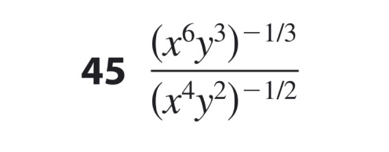 Solved I Don T Know What Todo With The Negative Exponents Chegg Com