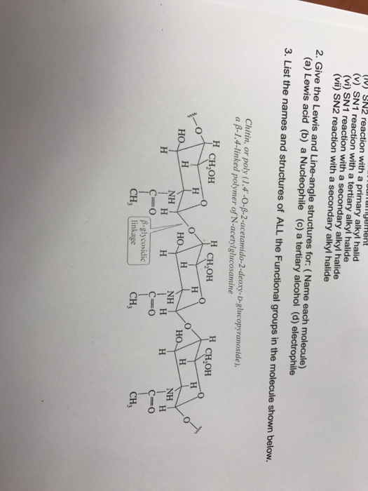 Solved Iv Sn2 Reaction With A Primary Alkyl Halid V S Chegg Com