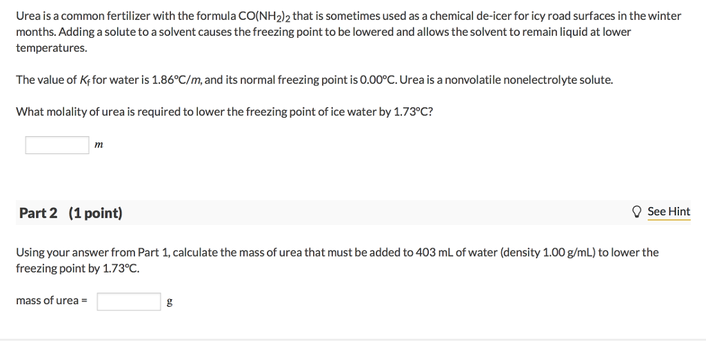 urea formula