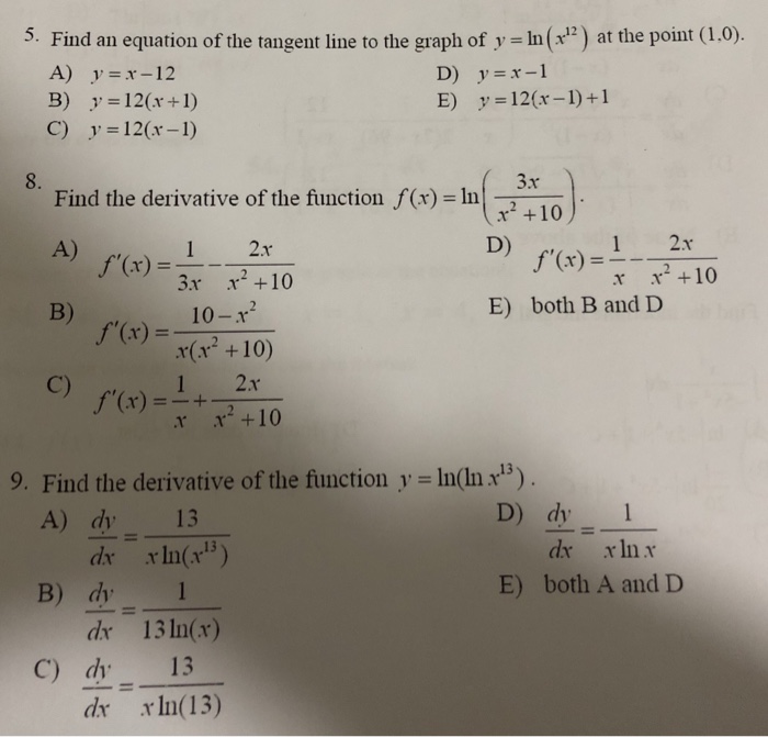 Solve Each Equation For X Ln 3x 10 2 Tessshebaylo