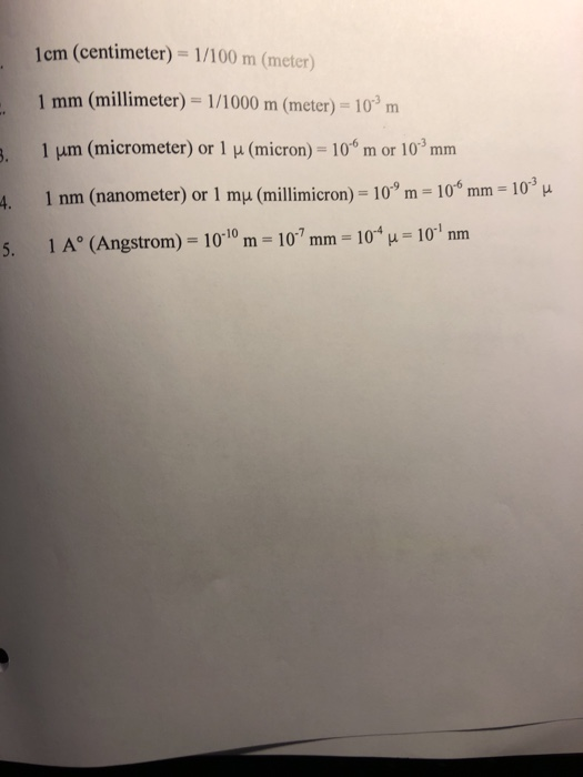 Solved 7 Make The Following Conversions And Put Your Final Chegg Com