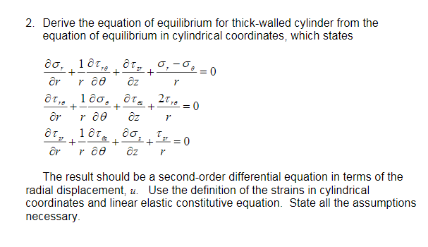 Heat conduction equation in cylindrical coordinates derivation picture