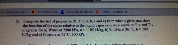 Solved Complete Ionic And Mcmas Ster Carr Geometry Of Mol Chegg Com