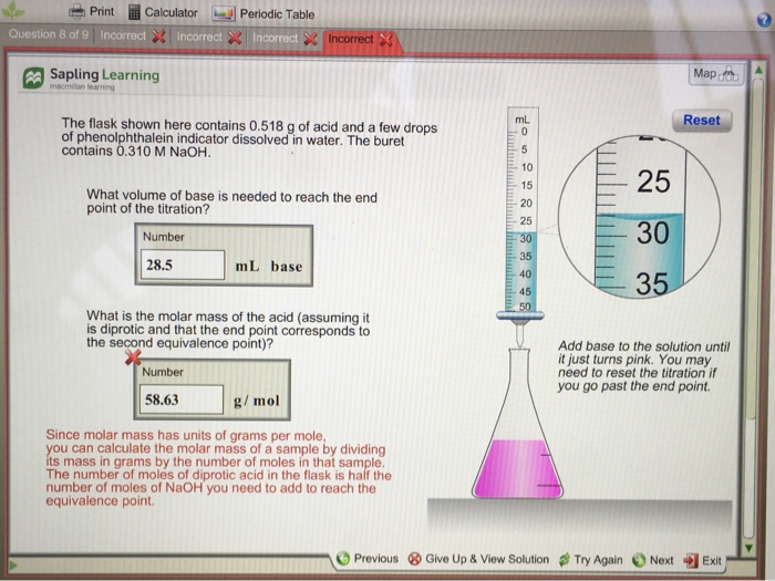 Solved: Print Calculator Periodic Table Question 8 Of 9 In... | Chegg.com