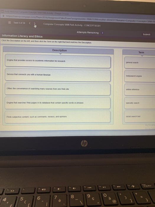 Training assignment image