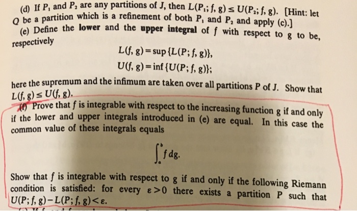 Solved E P And P Are Any Partitions Of J Then L P F 8 Chegg Com