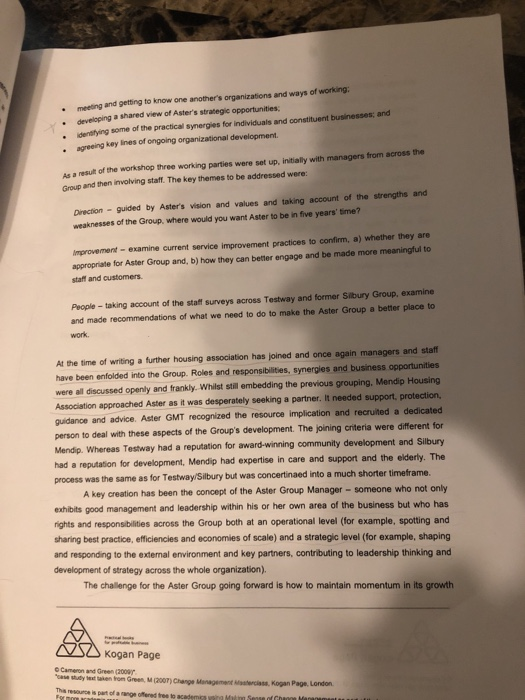 Aster group case study answers 08 image