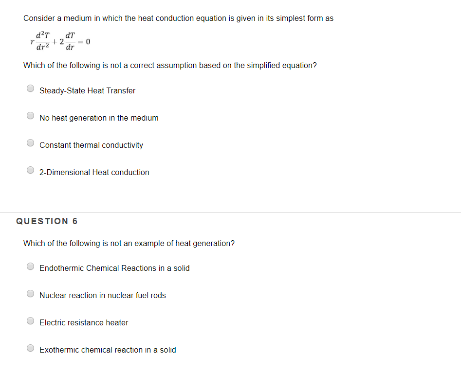 simplest form generator
Solved: Consider A Medium In Which The Heat Conduction Equ ... simplest form generator
Solved: Consider A Medium In Which The Heat Conduction Equ ...