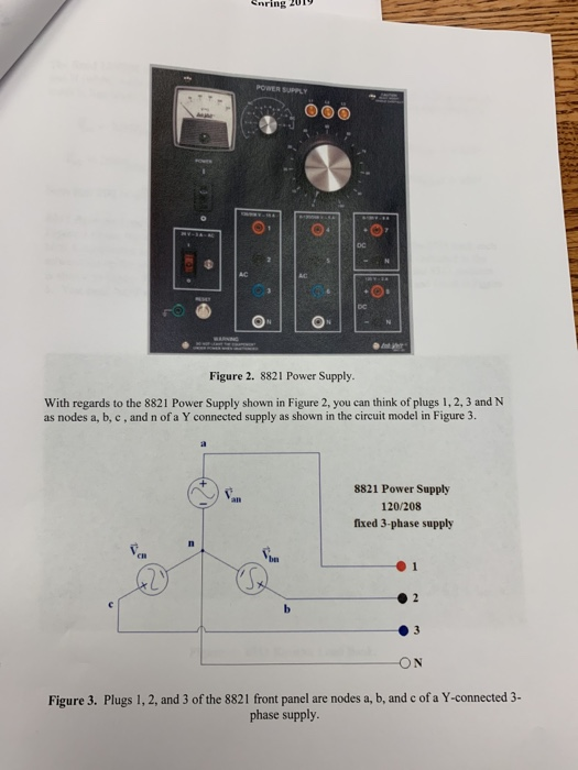 The Fixed 1 8 Three Phase Supply At Plugs 1 Chegg Com