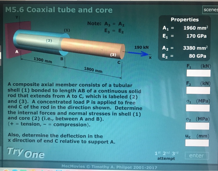 Solved Scene M5 6 Coaxial Tube And Core Note A3a2 E2 Chegg Com - pf à¸£ à¸§ à¸§ m9 6 scope à¹‚à¸«à¸”à¹€à¸ à¸™ à¸£ à¸§ à¸§à¹ à¸¥ à¸§à¸« à¸§à¸£ à¸­à¸™ roblox youtube