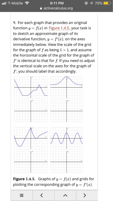 solved t mobile 9 11 pm 2 activecalculus org 9 for each