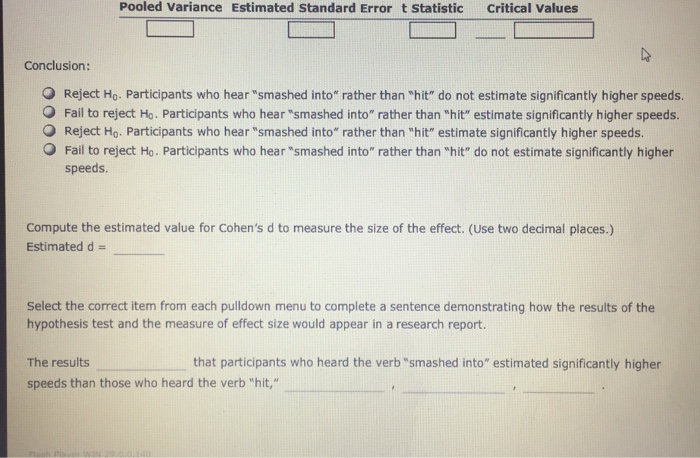 Key Study: Leading questions and the misinformation effect -  the car crash  study (Loftus and Palmer, 1974)