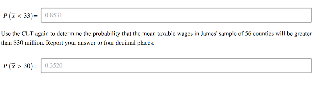 Solved I Dont Know How To Calculate 0 8537 From P Z Chegg Com