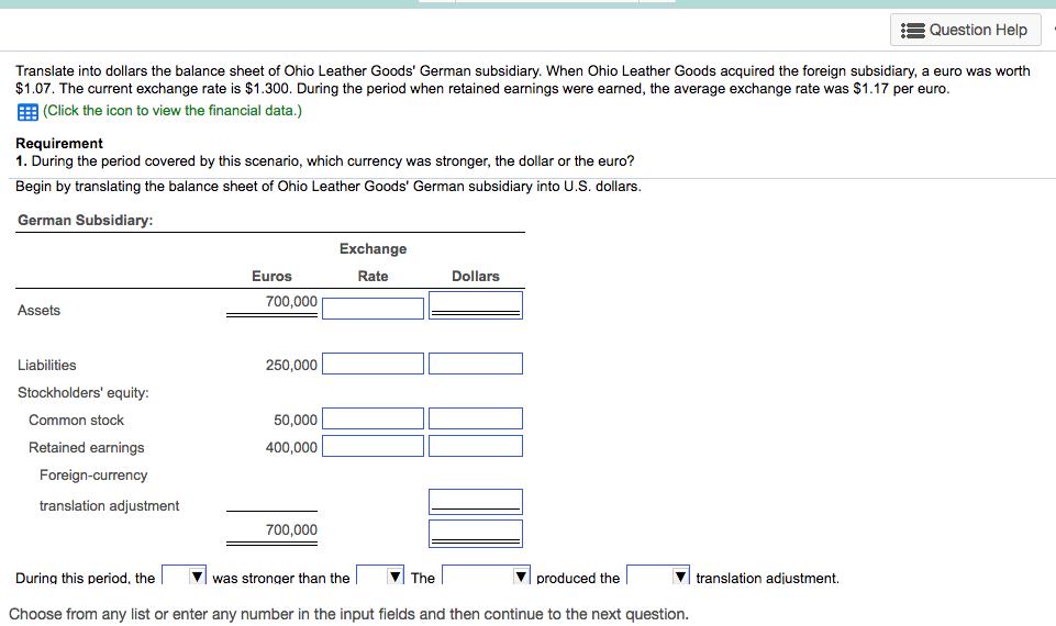 Solved Question Help Translate Into Dollars The Balance S Solved Question Help Translate Into Dollars The Balance S