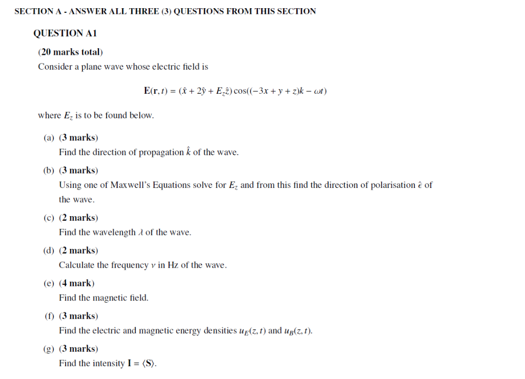 Solved Section A Answer All Three 3 Questions From Th Chegg Com