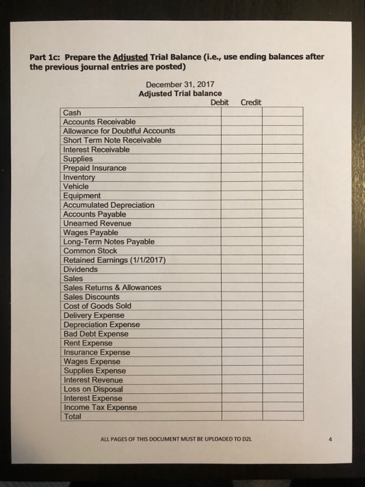 Financial statement homework 2 image