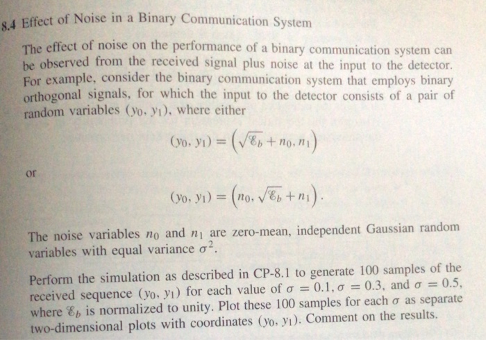 effect of noise in communication system