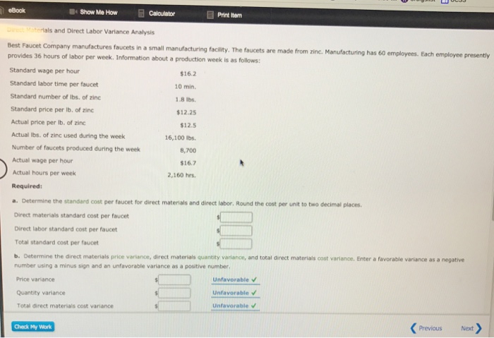 Solved Ebook Show Me How 目calculator Print Item Als And