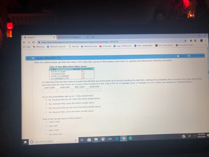 !   Solved Dep 19233216 Whe Do Creative People Get Their Bes - dep 19233216 whe do creative people get their best ideas usa today did survey