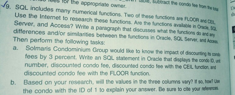 Solved 9 Please Help Me Write Query Using Sql Managemen