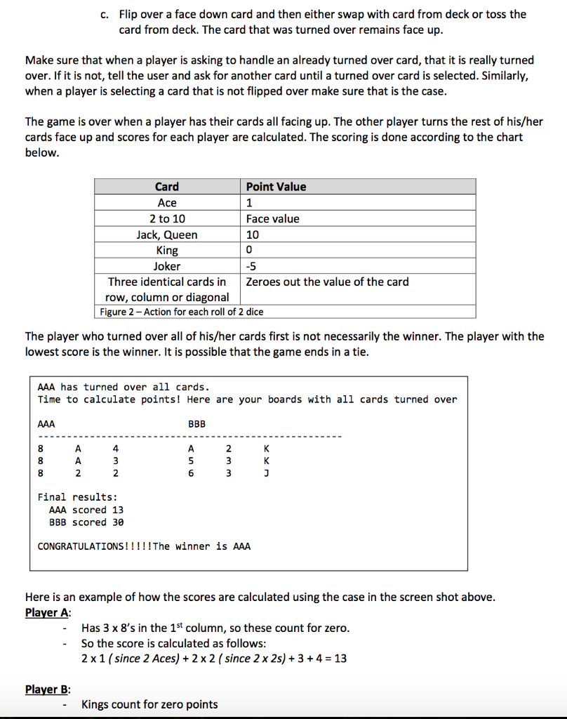 Solved 2) Broard Games Rules 1) Game equipment: 1 game