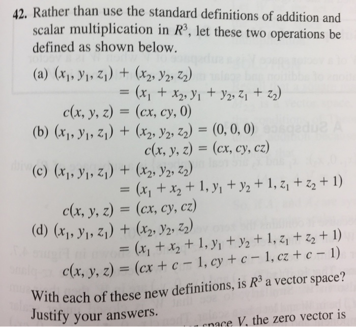 Solved 42 Rather Than Use The Standard Definitions Of Ad Chegg Com