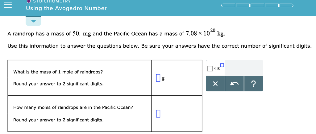 The Avogadro Number