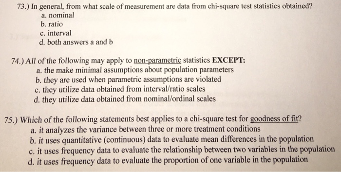 Which Of The Following Statements Is True About Ratio Scales