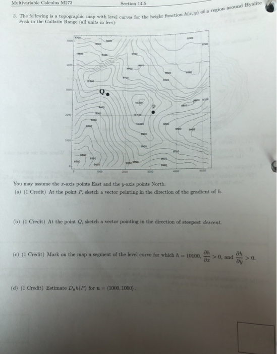 Multivariable Calculus M273 Section 14 5 Around Hy Chegg Com