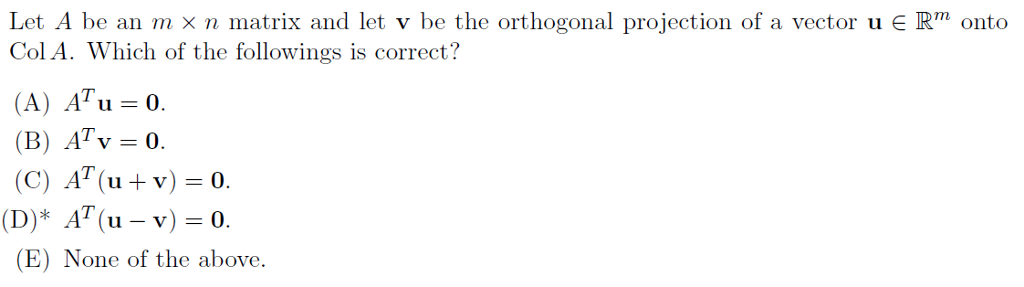 Solved 7. Given AE M. (F), let B the n x n matrix whose (i