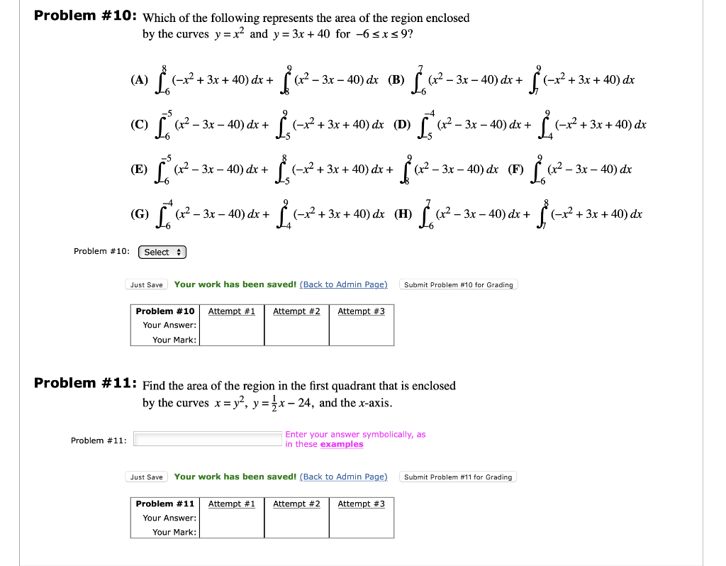 Solved Problem 10 Which Of The Following Represents The Chegg Com