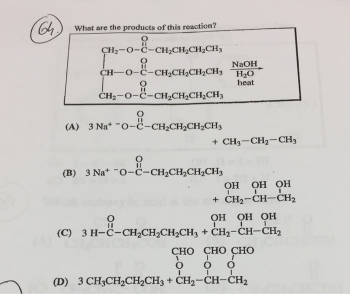 Solved What Are The Products Of This Reaction Ch2 O C Ch Chegg Com